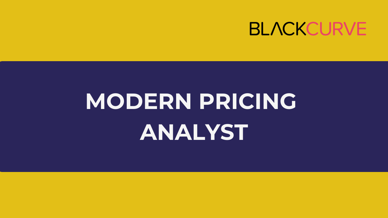 modern pricing analyst 